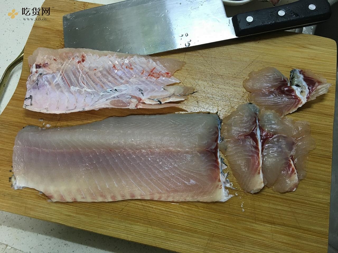 酸菜鱼（附带鱼片切法）的做法 步骤2