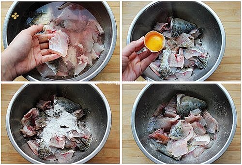 【家常菜】酸菜鱼的做法 步骤3