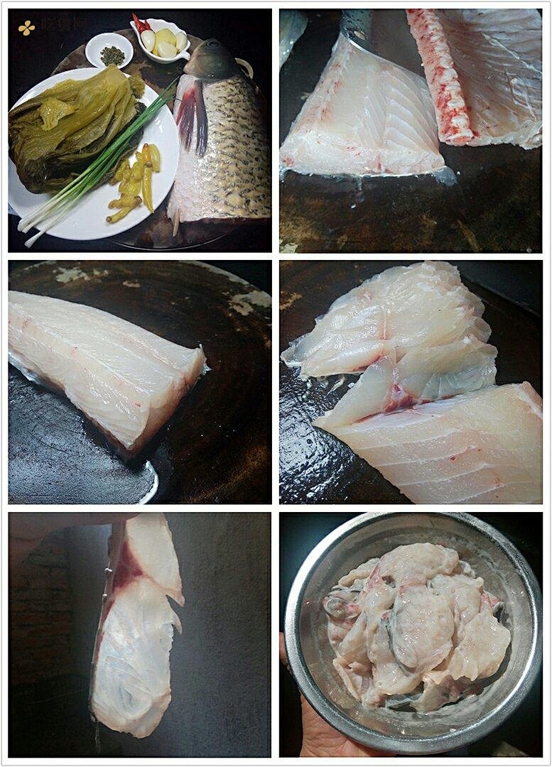 简约版酸菜鱼的做法 步骤1