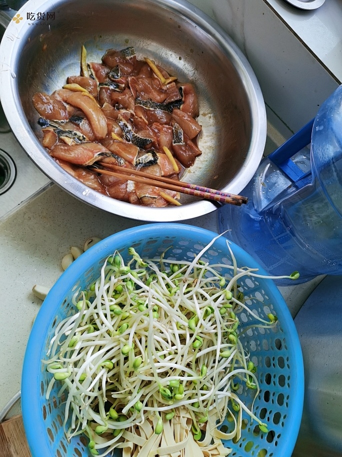 财鱼 黑鱼 酸菜鱼 火锅的做法 步骤5