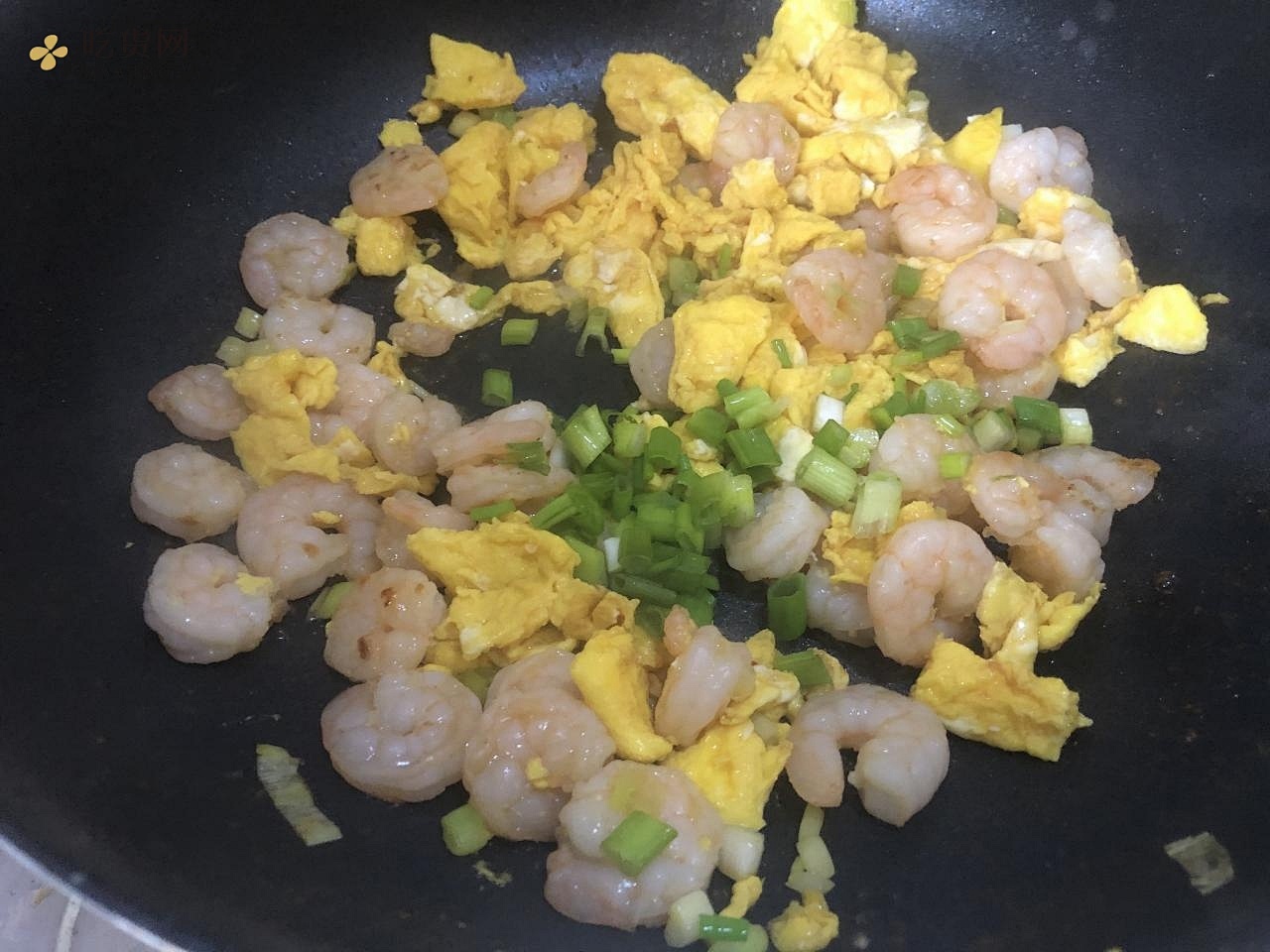 超Q弹的虾仁炒鸡蛋•减脂餐的做法 步骤9