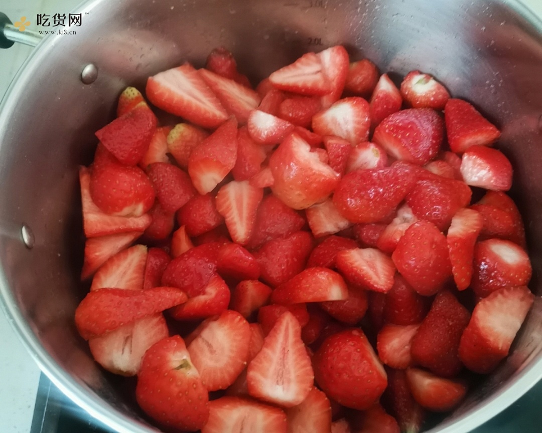 自制草莓酱—大颗粒看得见的做法 步骤1