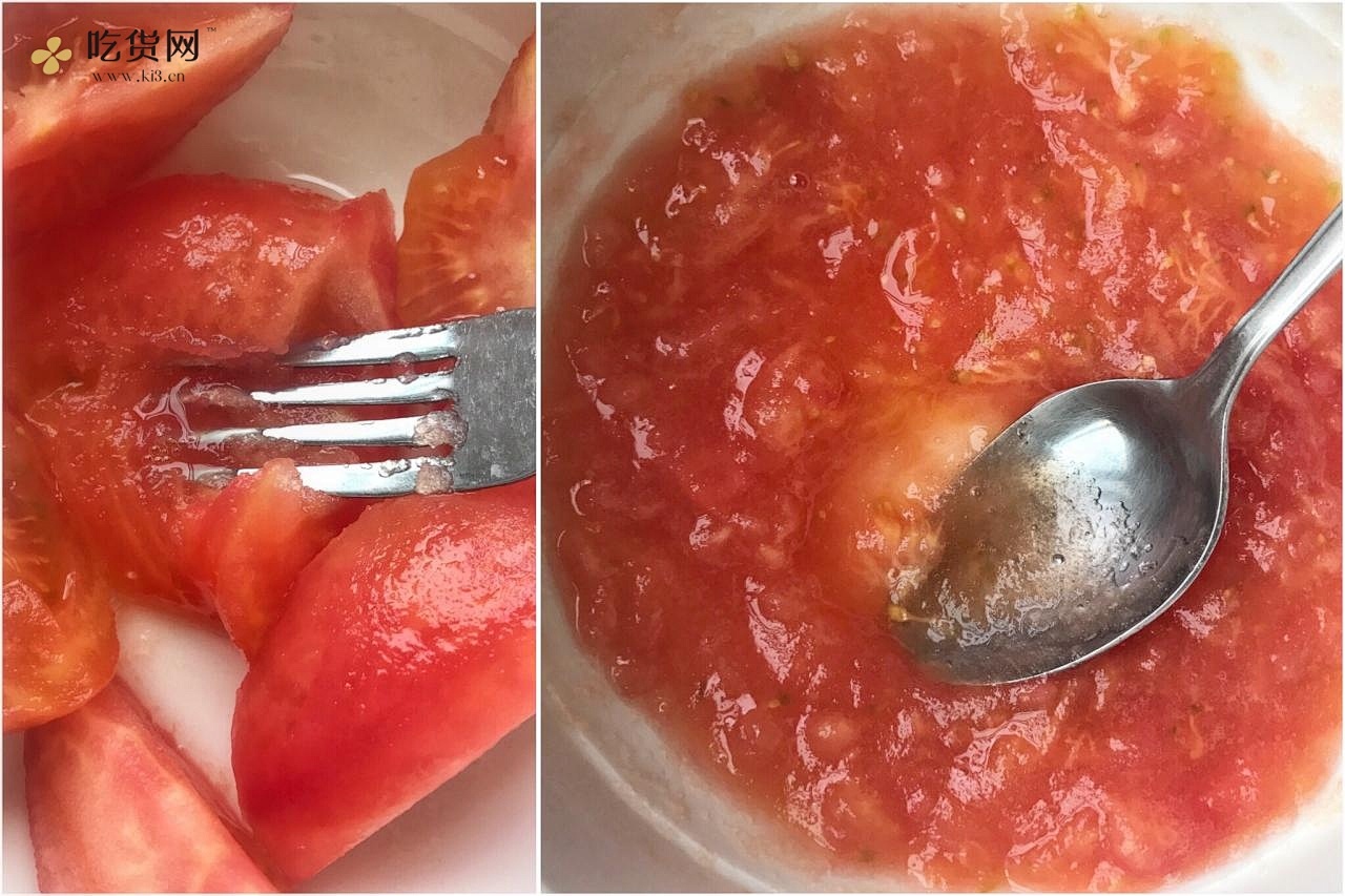番茄蓉鸡丝凉面的做法 步骤6