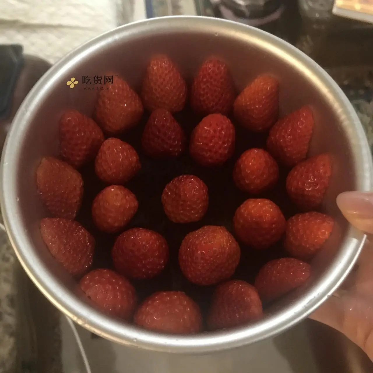 草莓慕斯（6寸）的做法 步骤3
