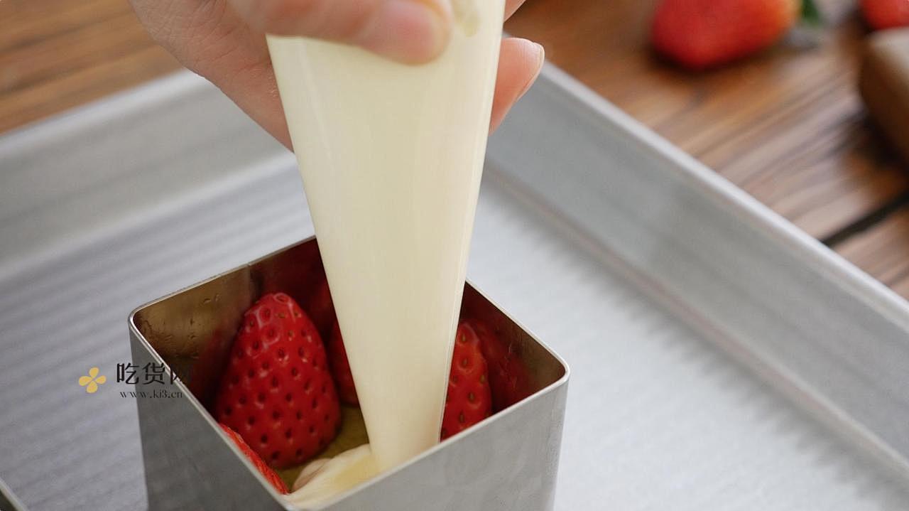 【附视频】草莓芝士蛋糕的做法 步骤18