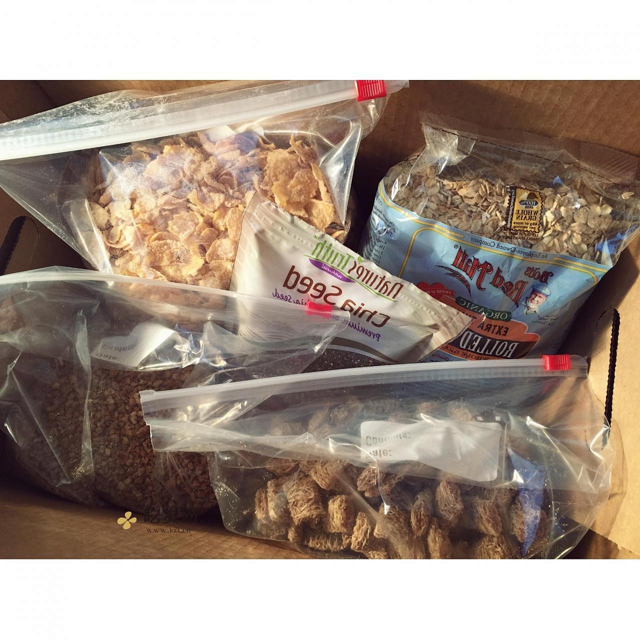 Oatmeal/Cereal 隔夜燕麦/谷物酸奶 【快手早餐】的做法 步骤3