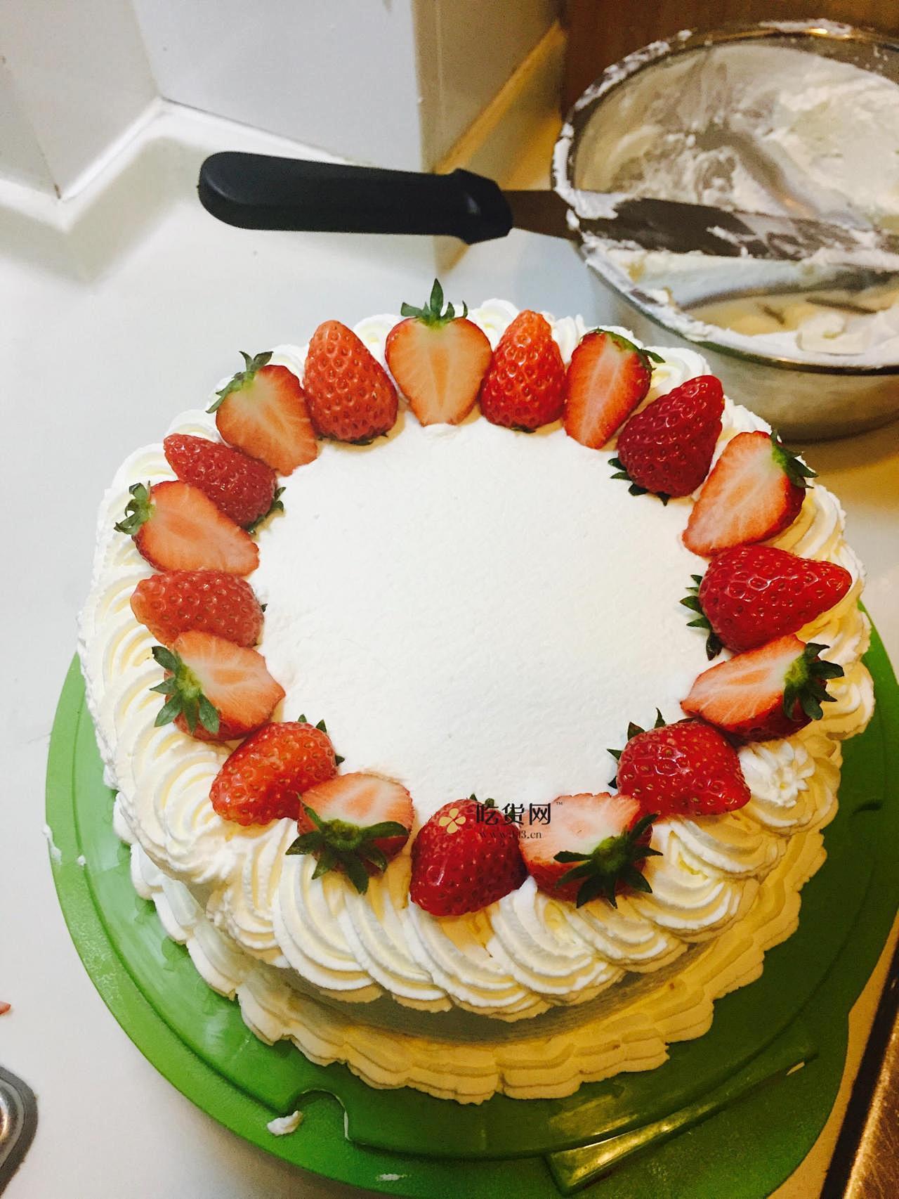 水果奶油【生日蛋糕】的做法 步骤16