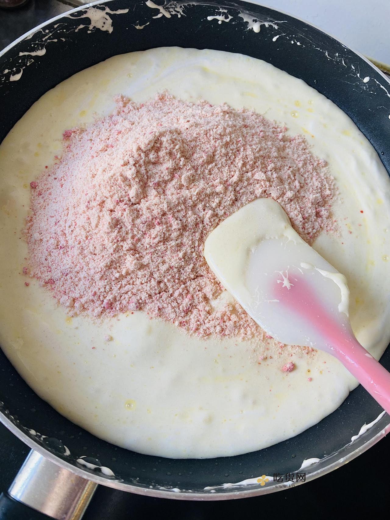 高颜值的粉色草莓牛轧糖‼️送礼必备✅酸甜好吃的做法 步骤11