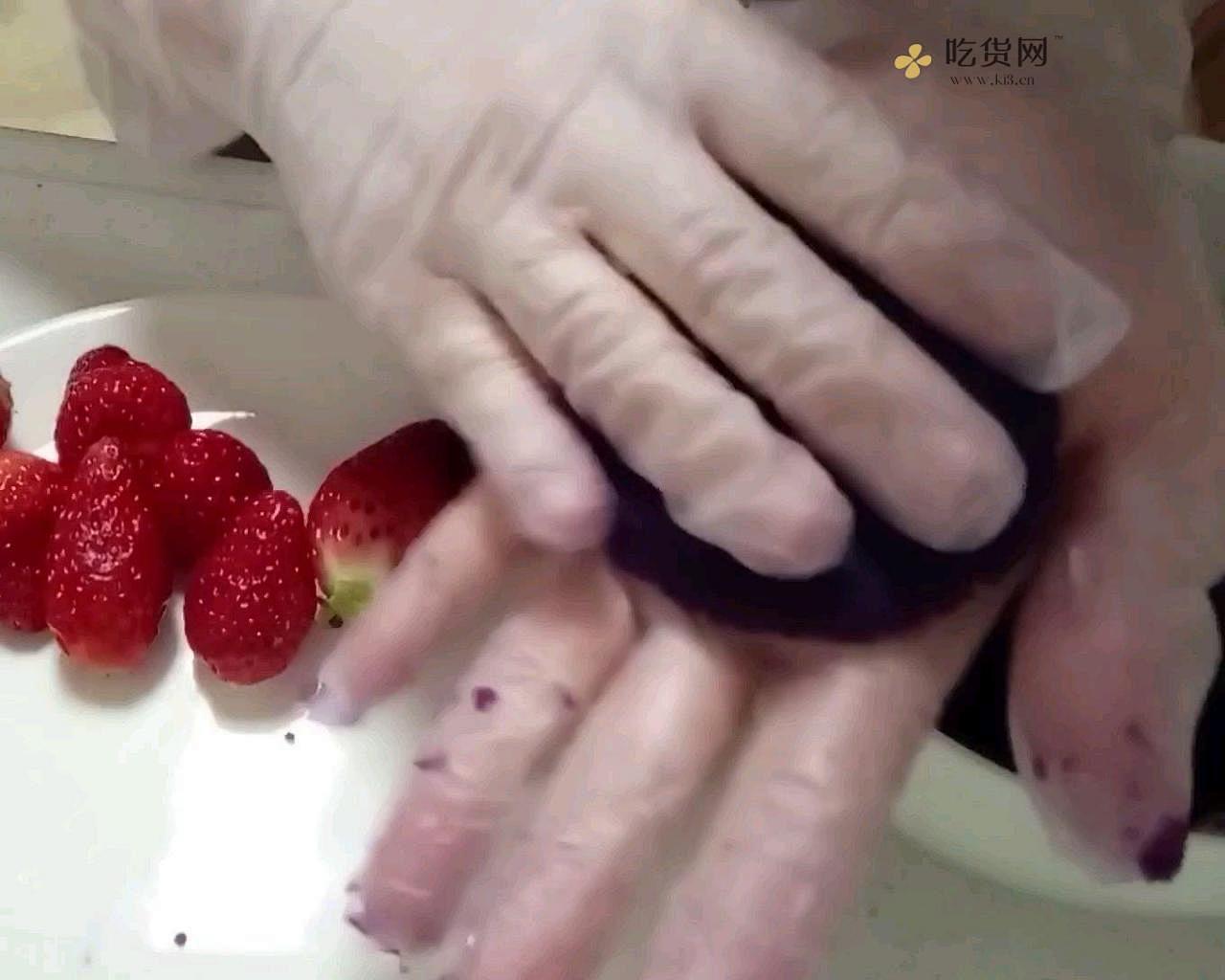 草莓大福的做法 步骤4