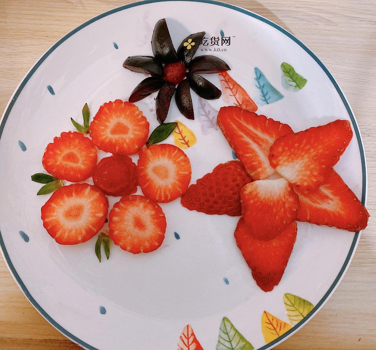 各种草莓拼盘??创意水果拼盘持续更新的做法 步骤22