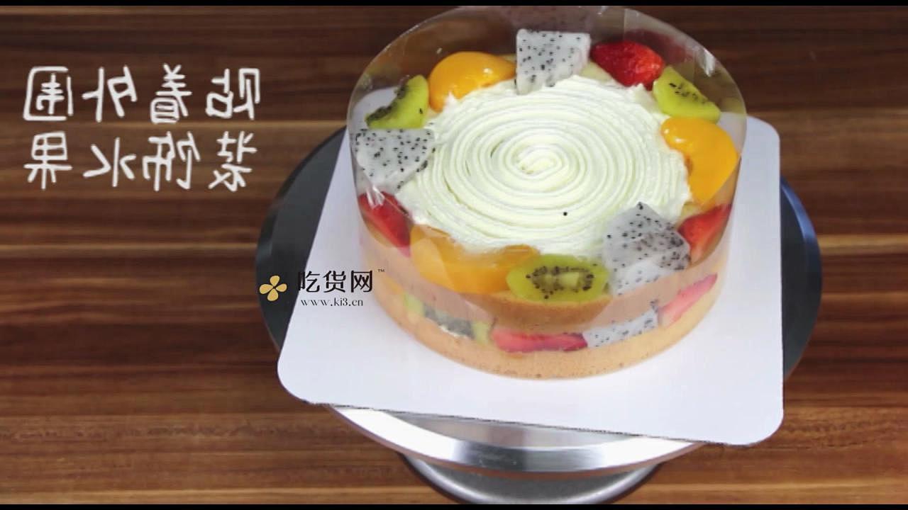 简单美味水果裸蛋糕 无需裱花技巧【视频教学】的做法 步骤11