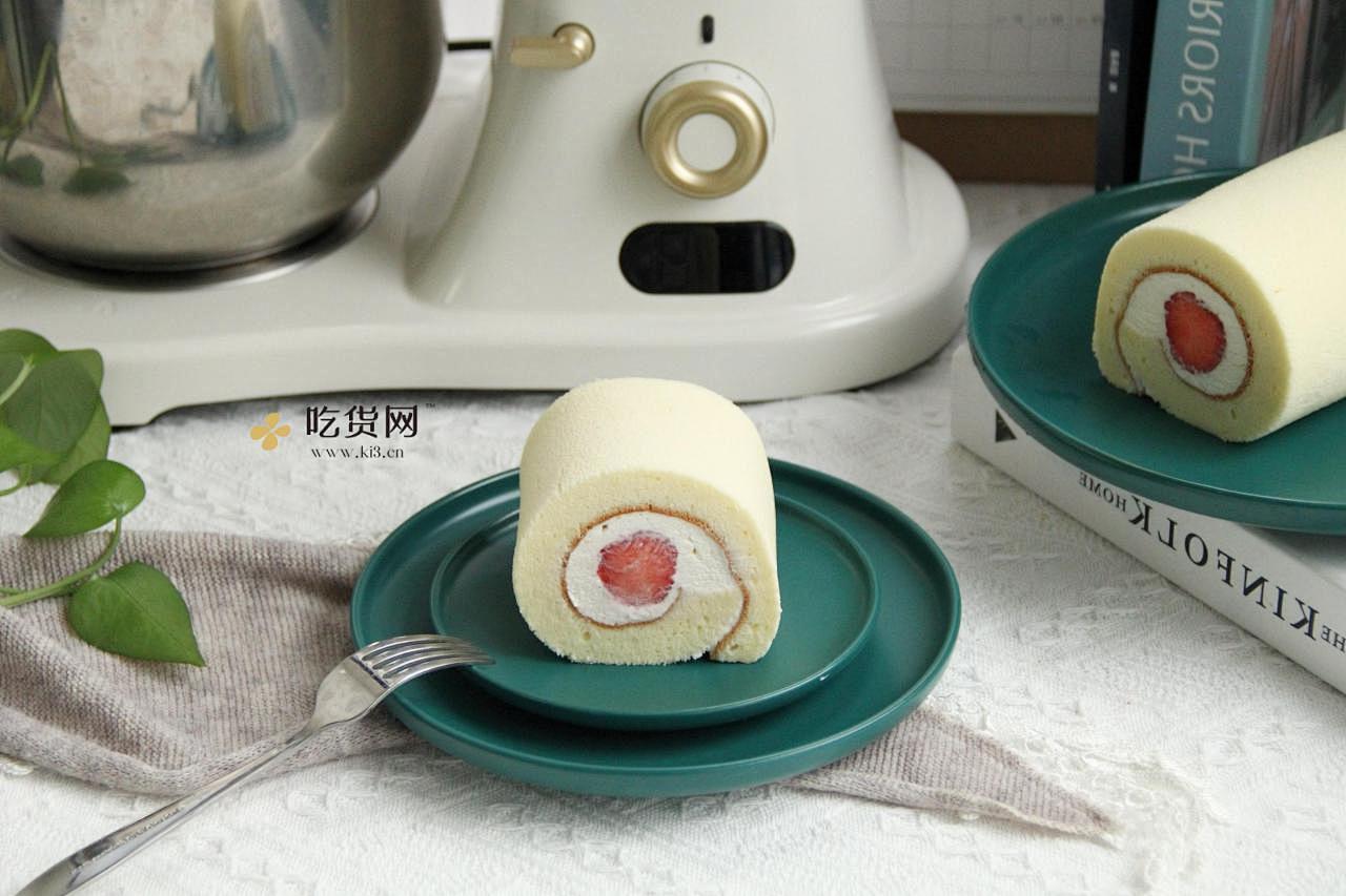 教你制作高颜值草莓蛋糕卷！粉嫩毛巾面的做法 步骤15