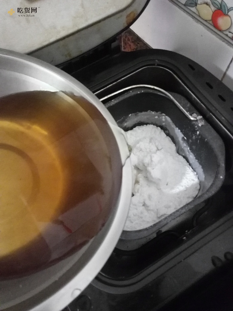 面包机芒果叶碱水粽子的做法 步骤2