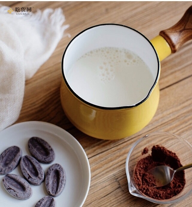 【Keep减肥餐】紫薯卷热可可早餐的做法 步骤4