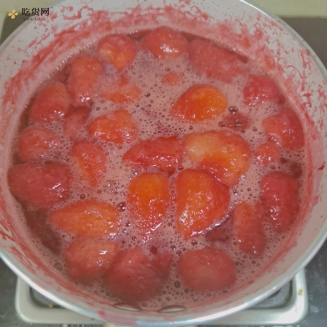 0糖冰点草莓的做法 步骤3