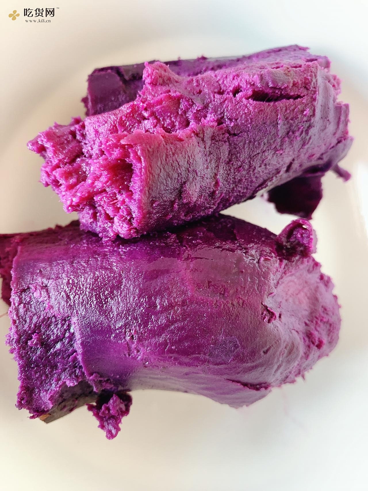 紫薯蜂蜜饼～简单好吃的做法 步骤2