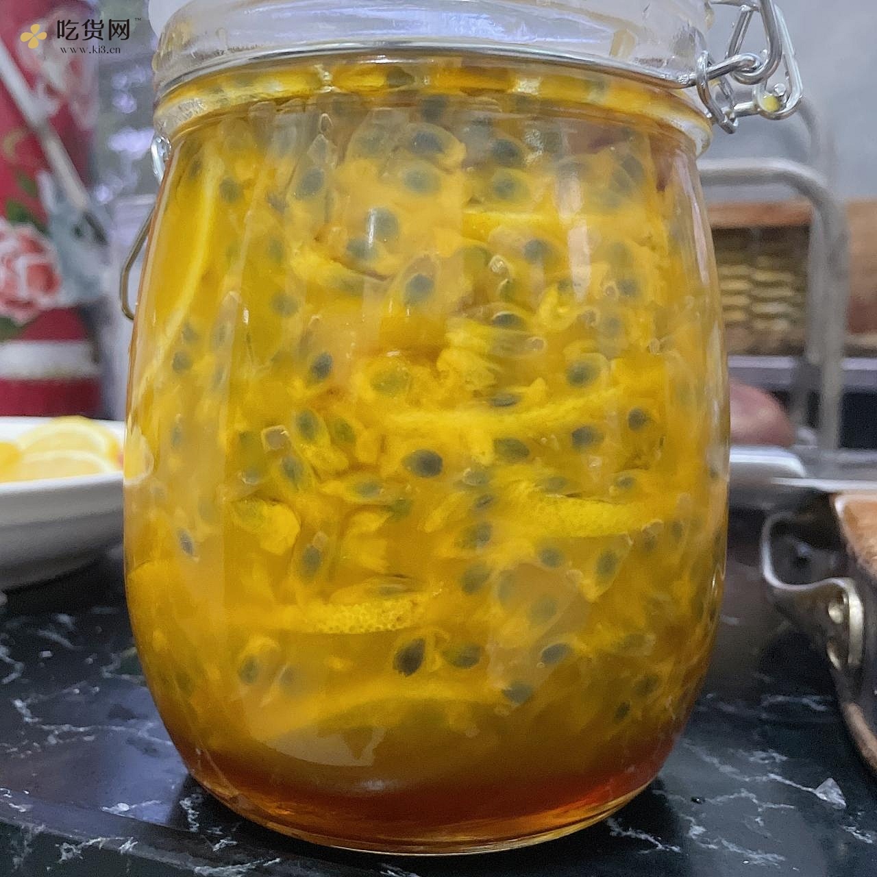 蜂蜜柠檬百香果茶的做法 步骤9