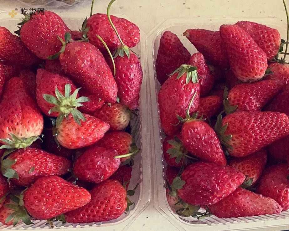 夏日解渴必备甜品-冰冻草莓的做法 步骤1