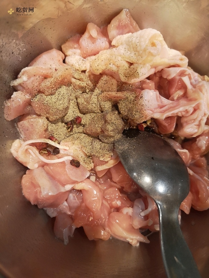 低脂快手减肥餐【日式香菇碎鸡•拌一切】的做法 步骤6