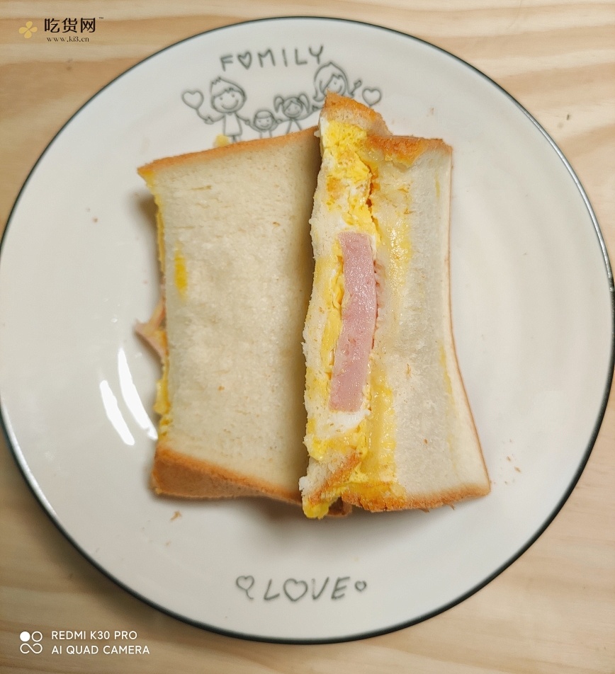 2分钟微波炉早餐☞简易三明治?☞上班族懒人必备的做法 步骤7