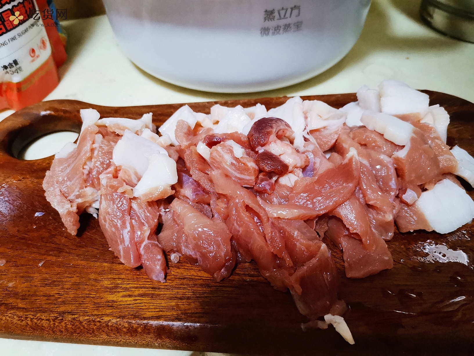 潮汕的端午风味#咸蛋黄肉粽的做法 步骤3