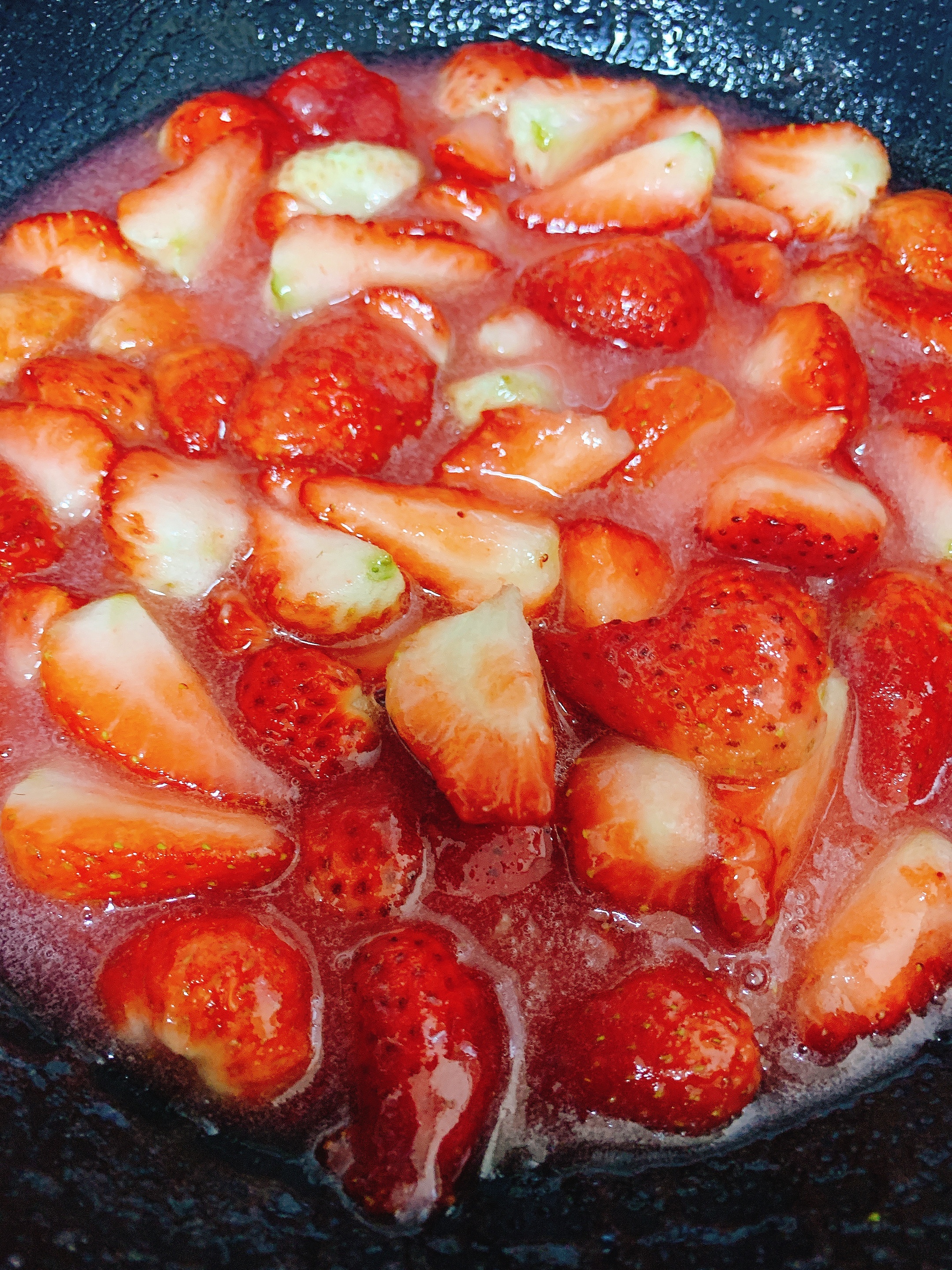 自制草莓酱（孩子爱吃的不得了）的做法 步骤5