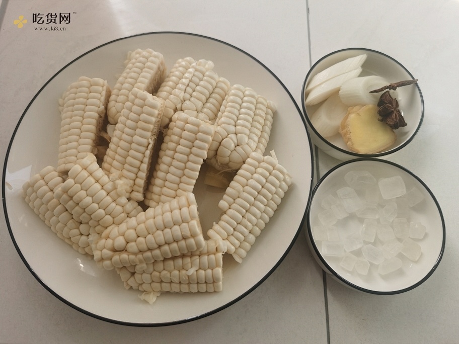 红烧排骨玉米，国宝大师菜谱的做法 步骤2
