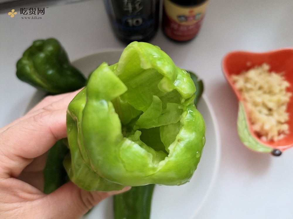 超简单❗️巨下饭的虎皮青椒的做法 步骤3