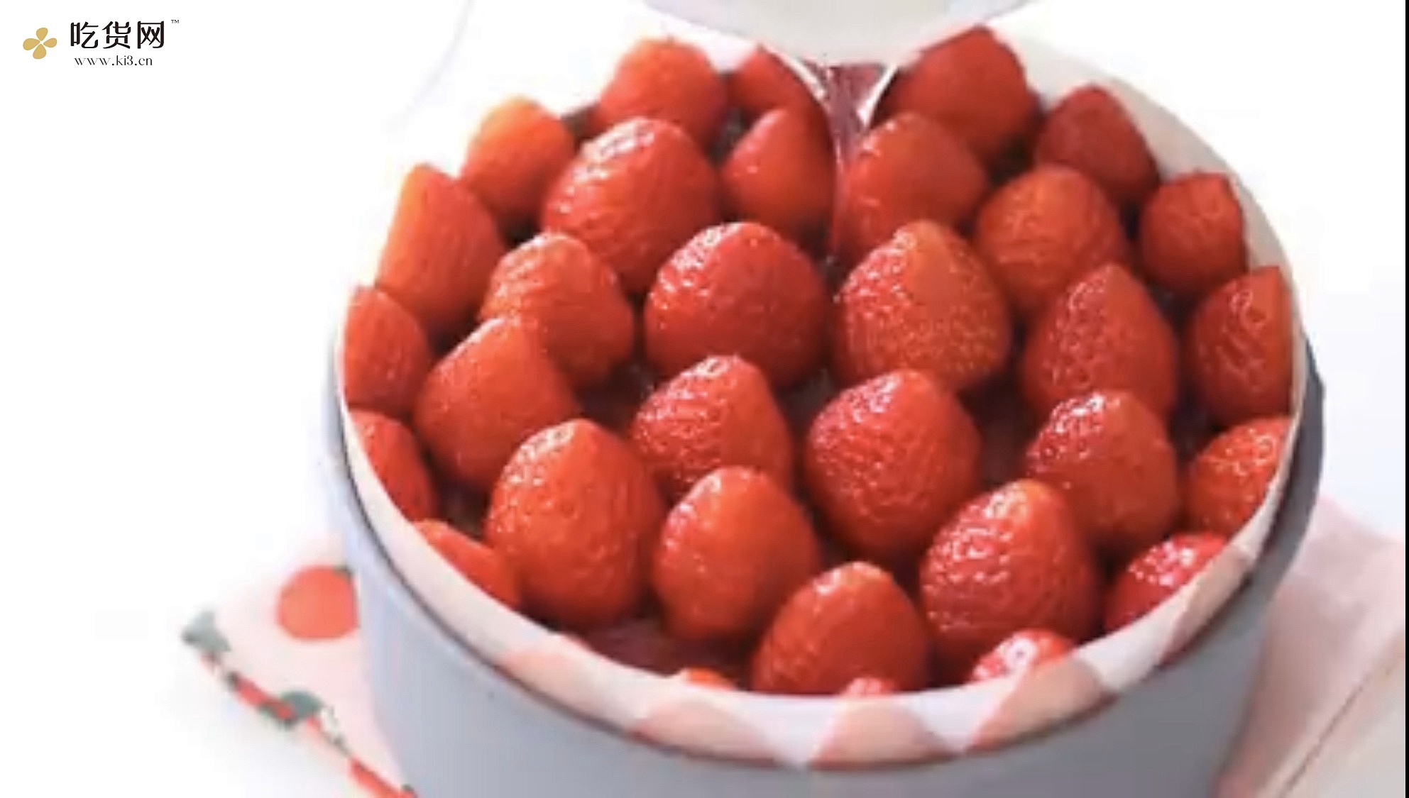 strawberry cheesecake草莓慕斯蛋糕（自用图后补）搬运自HidaMari Cooking的做法 步骤5