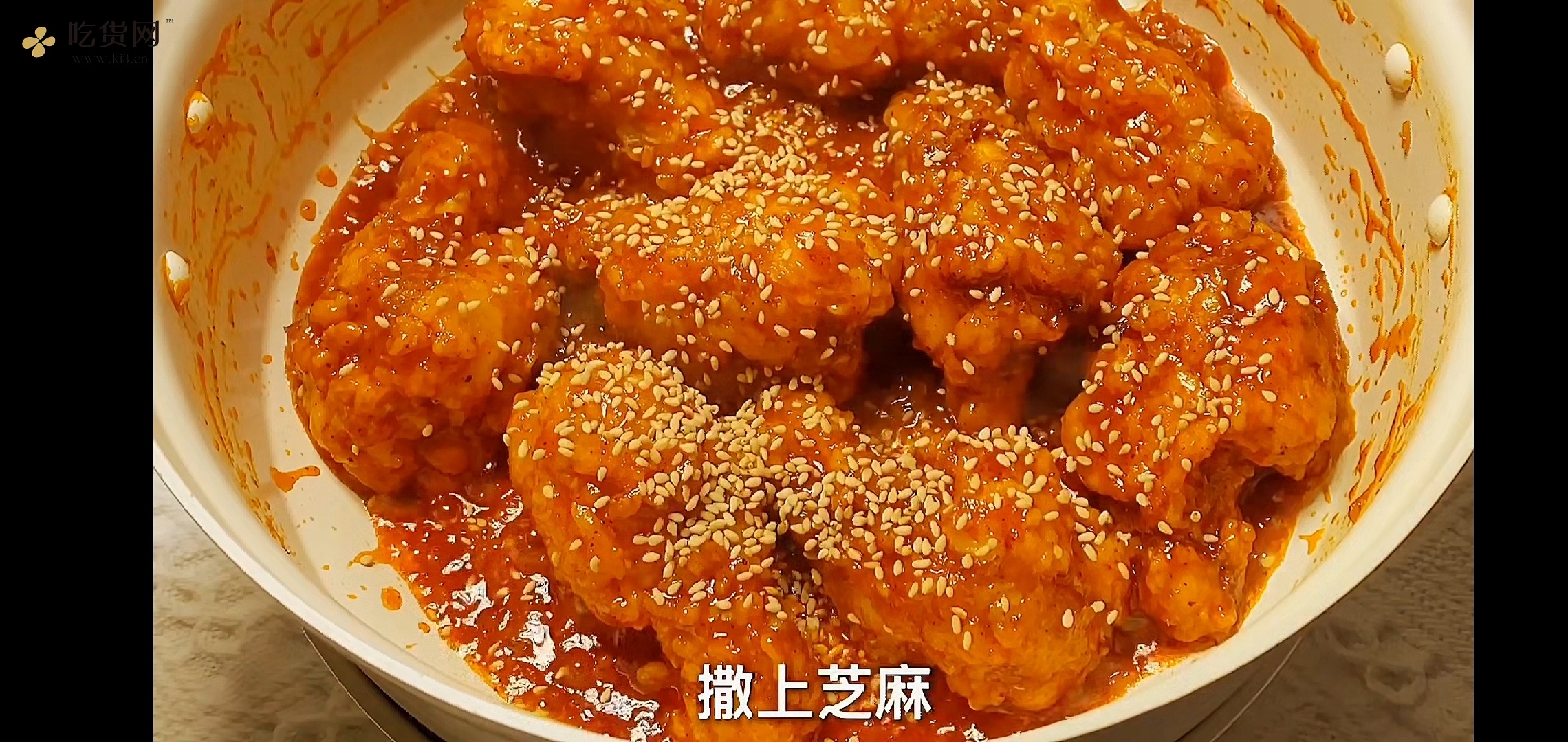 蜂蜜芥末&韩式甜辣  炸鸡的做法 步骤12