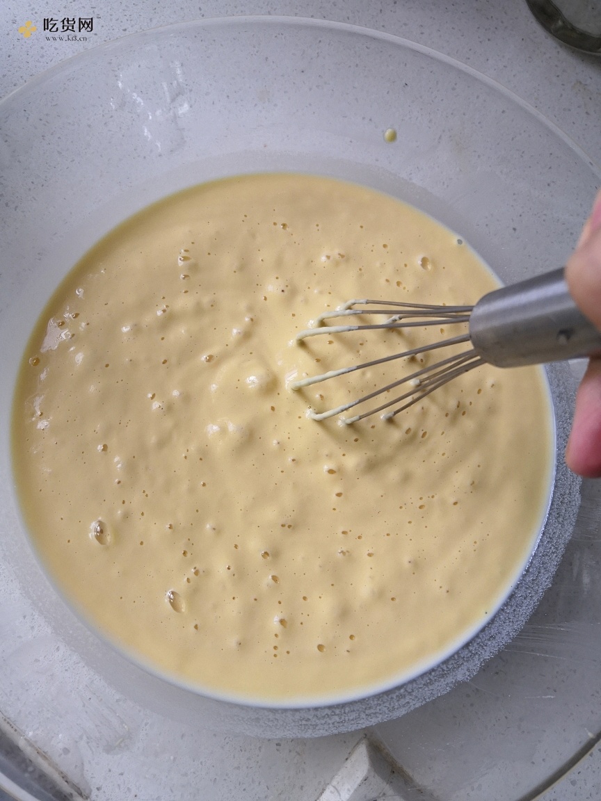 牛奶玉米面饼的做法 步骤3