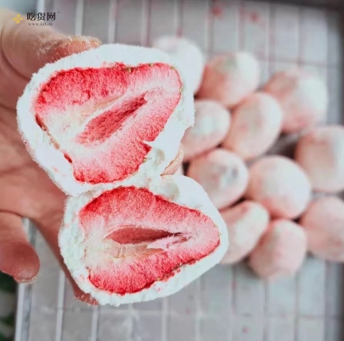 奶香草莓（零难度）的做法 步骤2