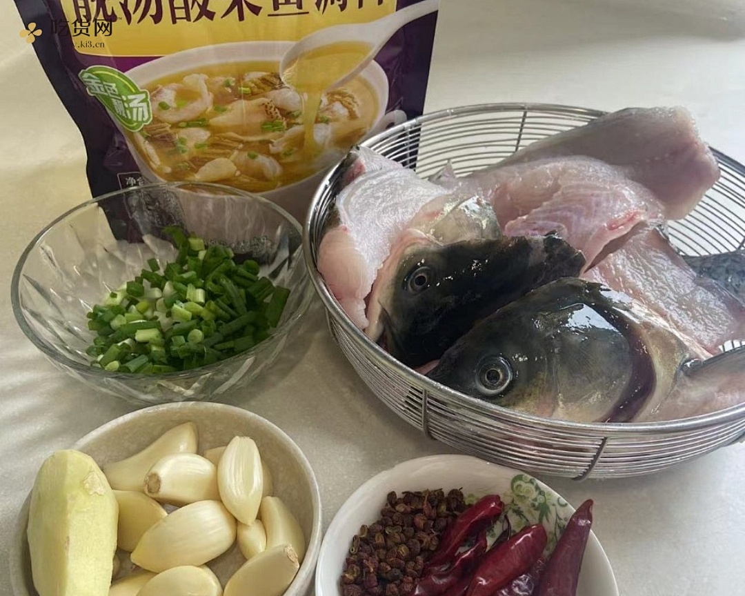 可以喝汤的酸菜鱼超级下饭的做法 步骤1