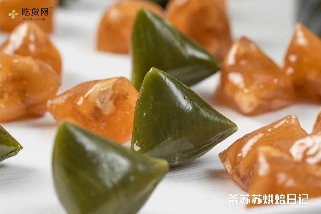【双色粽子糖】百年传统小吃，超级逼真！的做法 步骤19