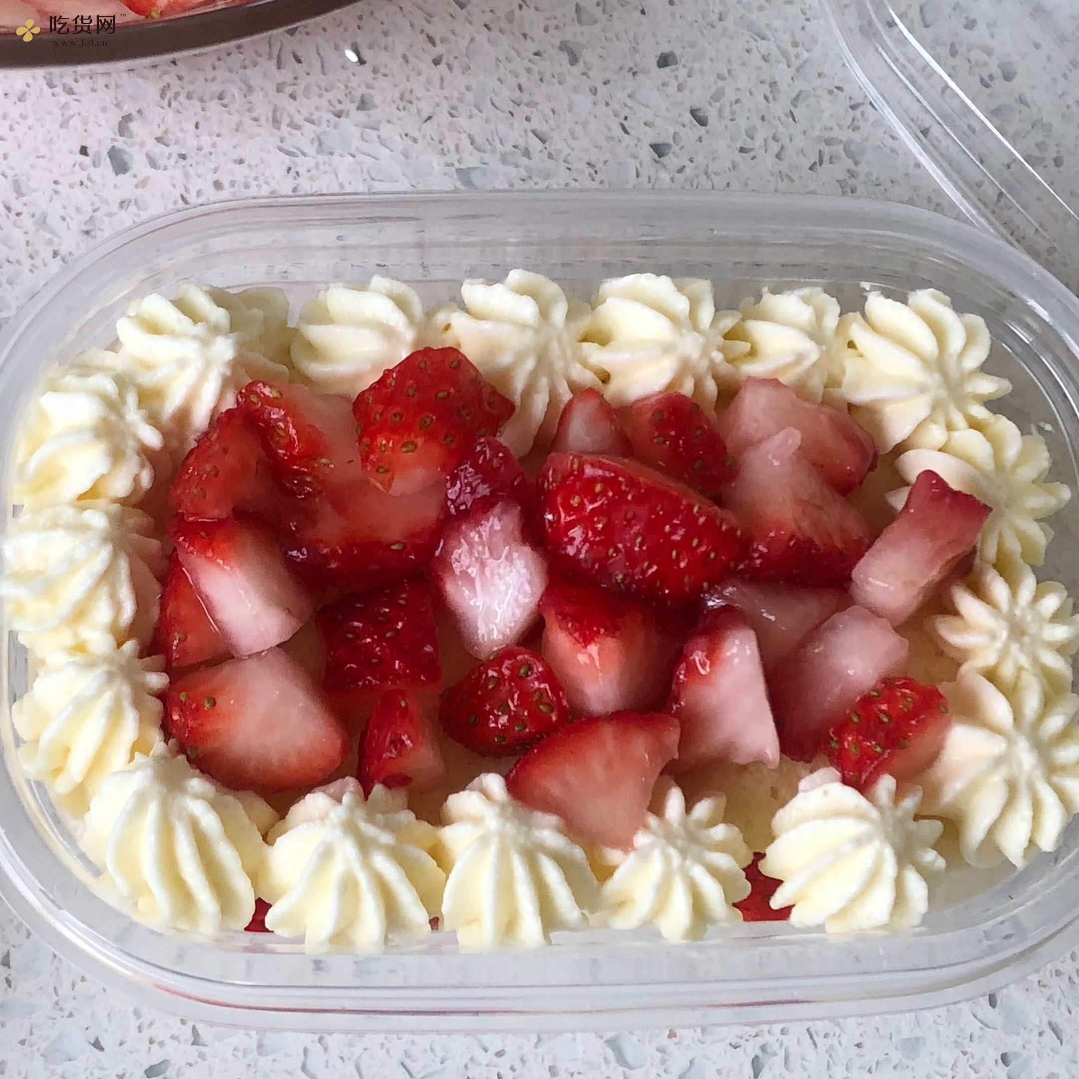 🍓高颜值草莓盒子蛋糕『简单快手』超详细的做法 步骤23